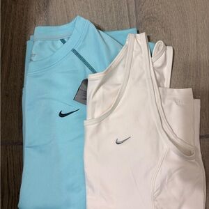 Nike Light Blue Dri-FIT Top
